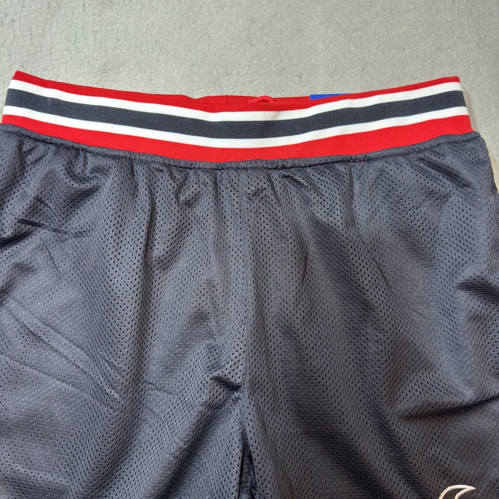 Ultra Game NFL Houston Texans Shorts Mens Large Navy Mesh Basketball Good Logo
